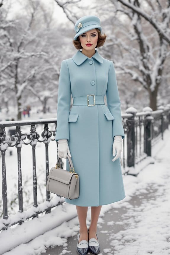 1950s winter fashion revival