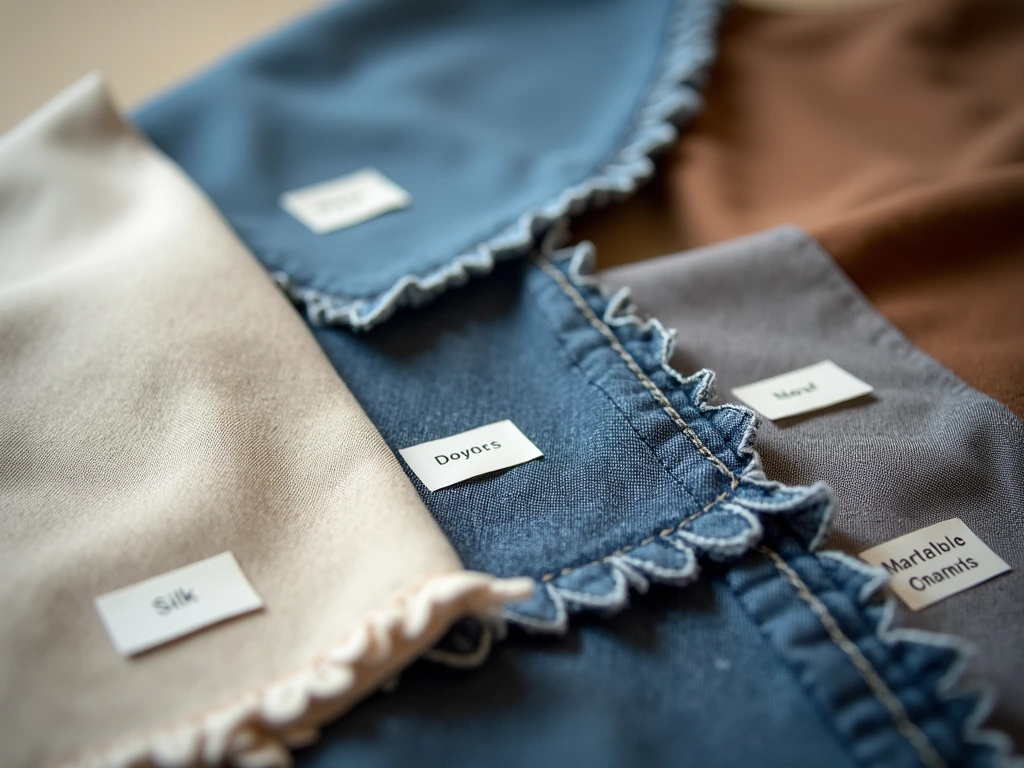 Fabric Quality Assessment silk, denim, wool, and linen