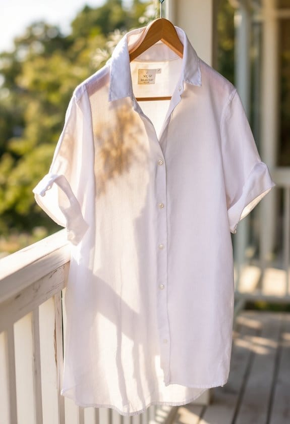 breathable casual button up shirts