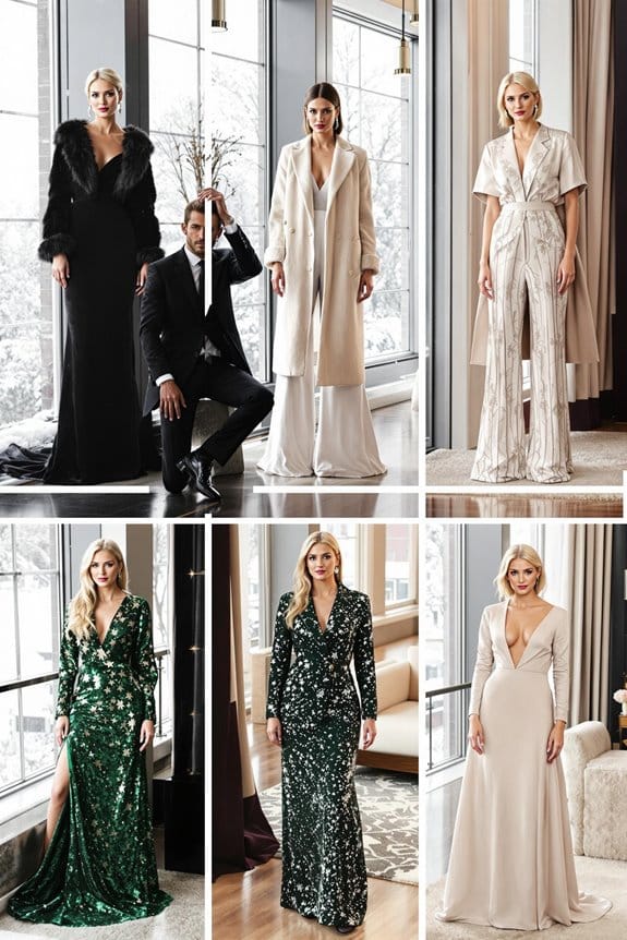 choosing formal winter outfits