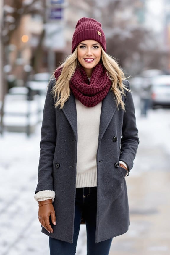 comfortable winter outfit selection