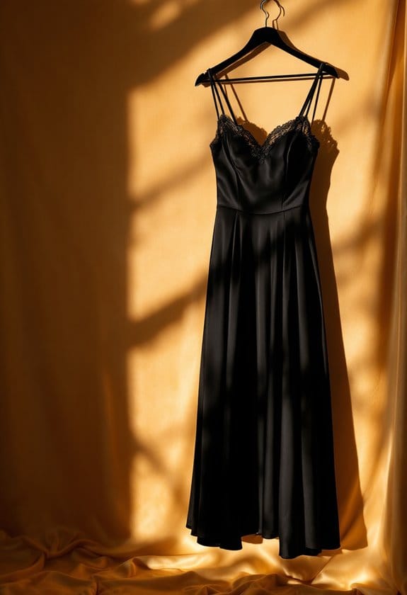 elegant black holiday attire