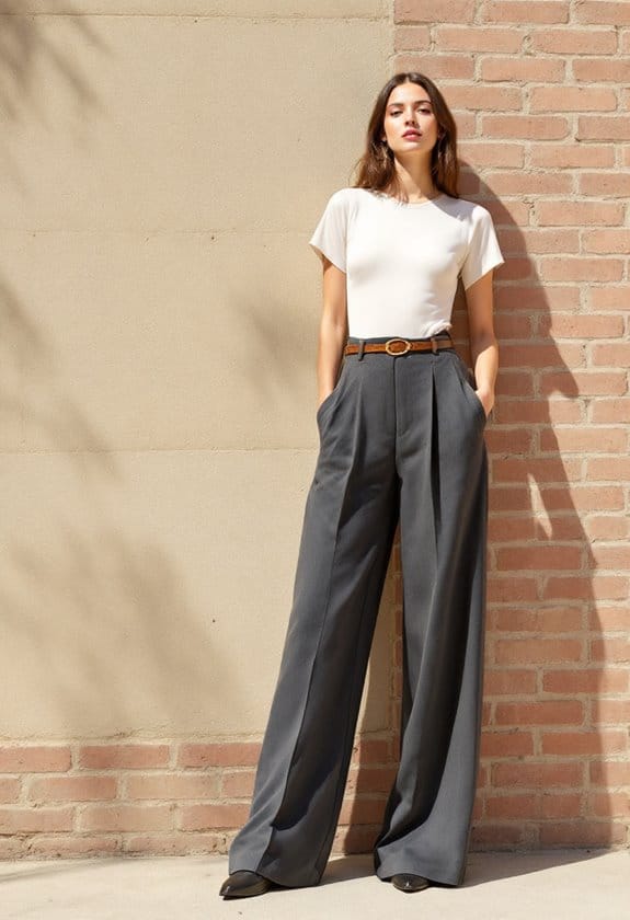 high waisted pants trend rises