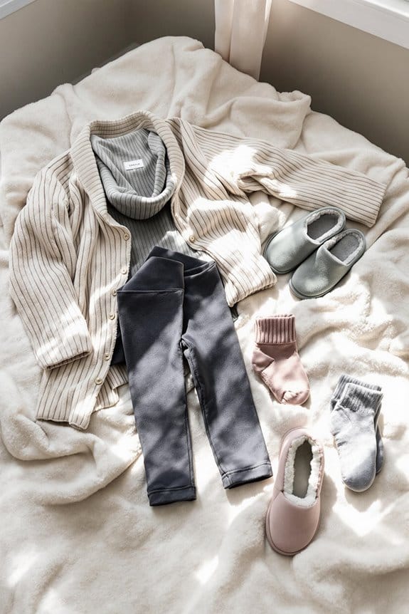 indoor women s warm clothing