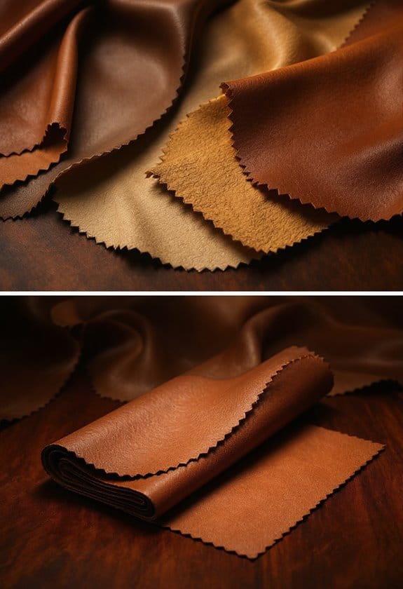 premium italian leather selection