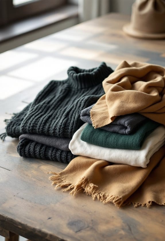 winter color palette creation